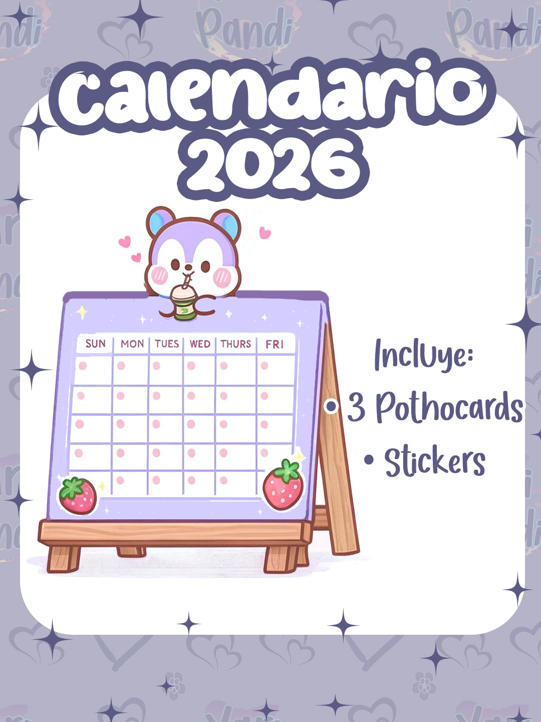 🗓️✨Calendario 2026 ✨🧸