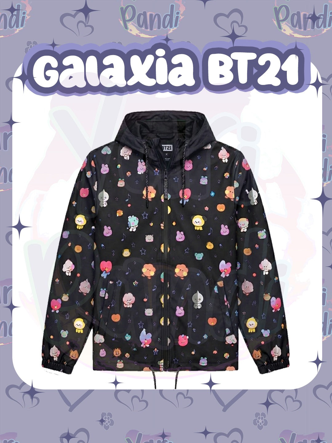Rompevientos "Galaxia BT21" – Edición Especial