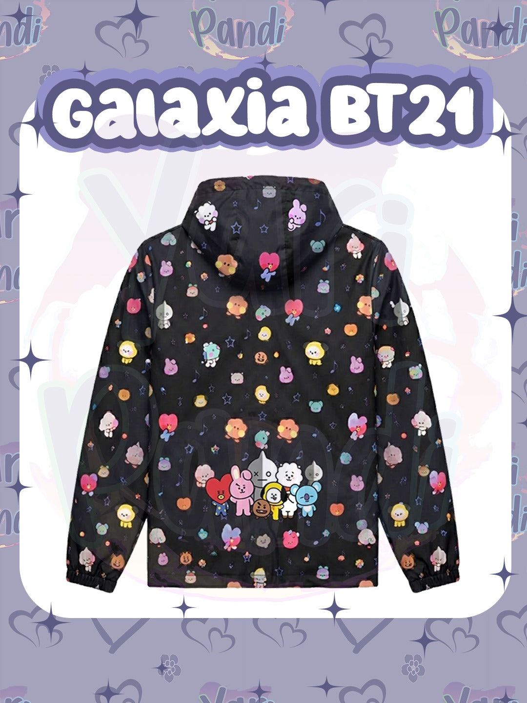 Rompevientos "Galaxia BT21" – Edición Especial