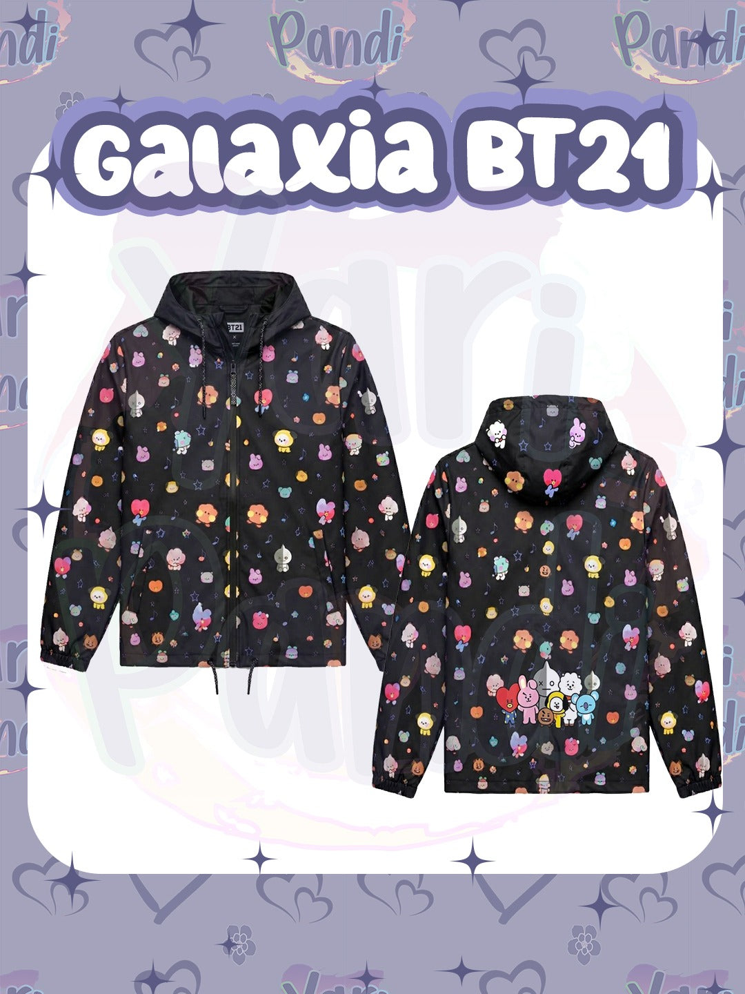 Rompevientos "Galaxia BT21" – Edición Especial