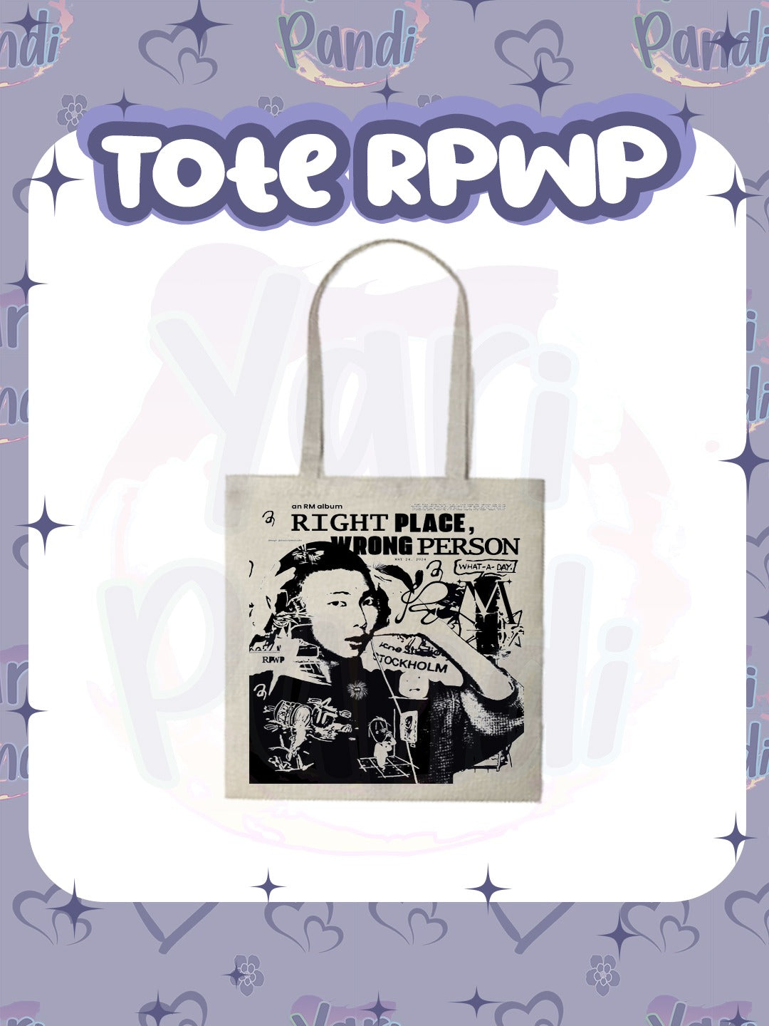 Tote Bag: Rm - RPWP