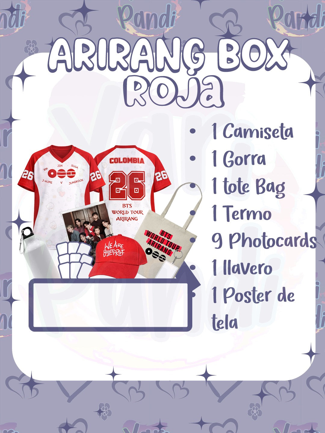ARIRANG BOX EDICION ARMY